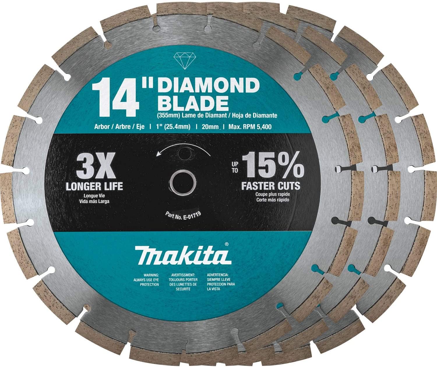 18in Platinum Multi Material/Asphalt/Concrete/Indian Stone/Natural Stone Diamond Blade/Cutting Disc 450mm